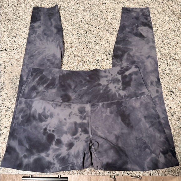 Lululemon Align High-Rise Pant 28" Diamond Dye Pitch Grey Graphite Grey Size 12 - Picture 11 of 13